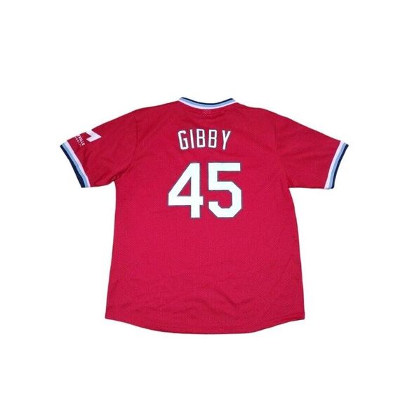 St Louis Cardinals Red Jersey XL Bob Gibson Gibby - Picture 11 of 11